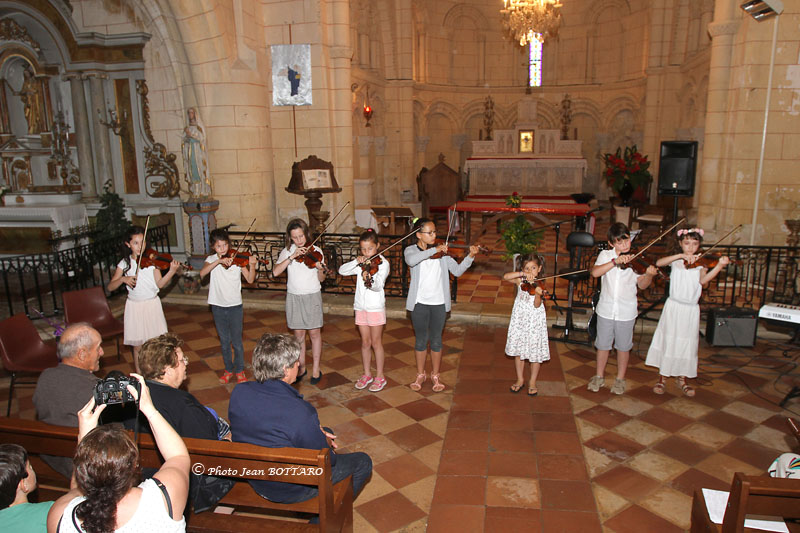 Audition des violonistes - Eglise d'Avensan - 02 juin 2018